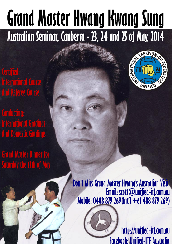 2014 Grand Master Hwang Seminar